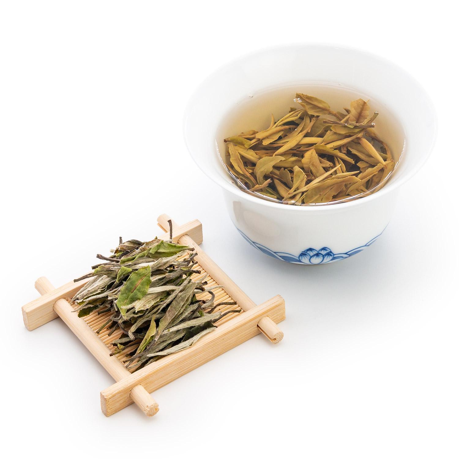 Yuqian 2nd Grade，Chinese Bai Mu Dan White Tea Loose Leaf Tea Main image