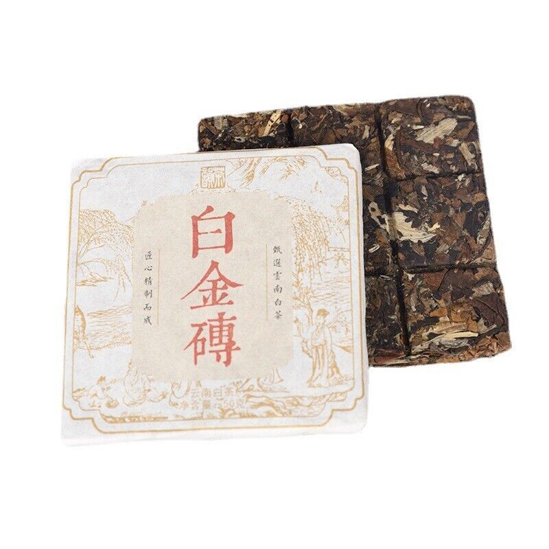 Date Fragrance Spring TeaOrganic Big Leaf Tea 50g*5 Yunnan Old White Tea