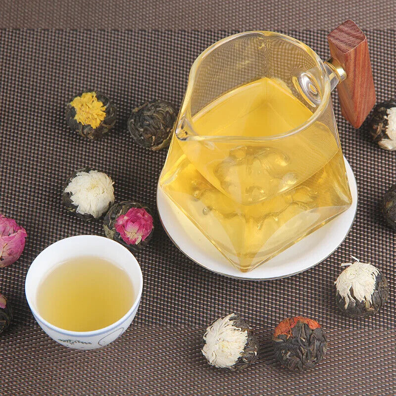 Flower Fragrance Yunnan Shen Puer Dragon Pearls with Different Flower Lily Rose Main image