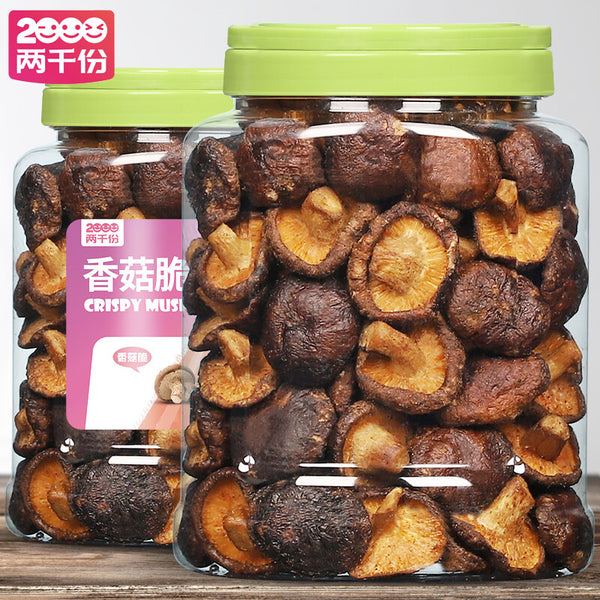 Naturally mushroom chips vegetable snack dried mushroom slices and crispy
