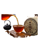 150g Black Tea Cake Hunan Anhua Black Tea Flower Roll Hundred Thousand Liang Tea