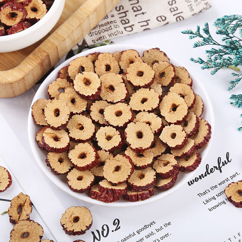Sliced Red Date Bulk Dried Pitted Red Date Dried Red Date Flower Tea 500g Secondary image