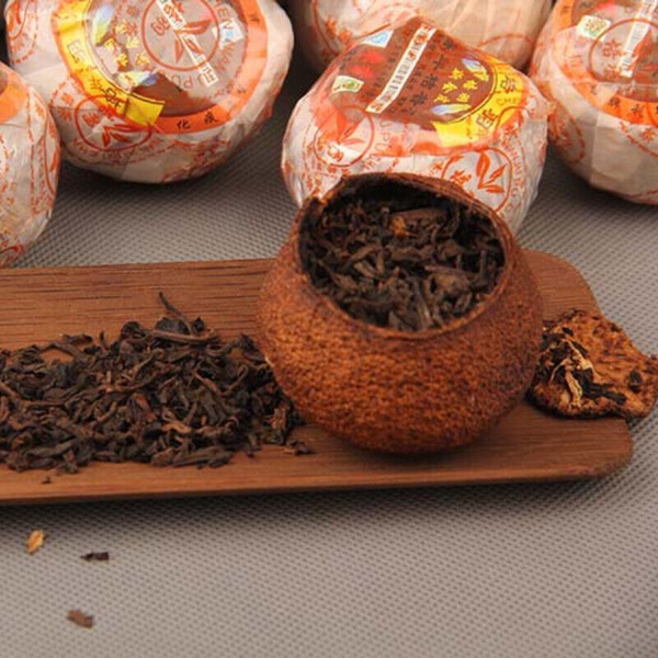 Yunnan Tangerine Peel Pu-erh Tea Loose Leaf Pu'er 800g Black Tea Healthy Drink