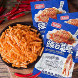 Spicy cabbage flavored spicy strips, childhood nostalgia, spicy snacks