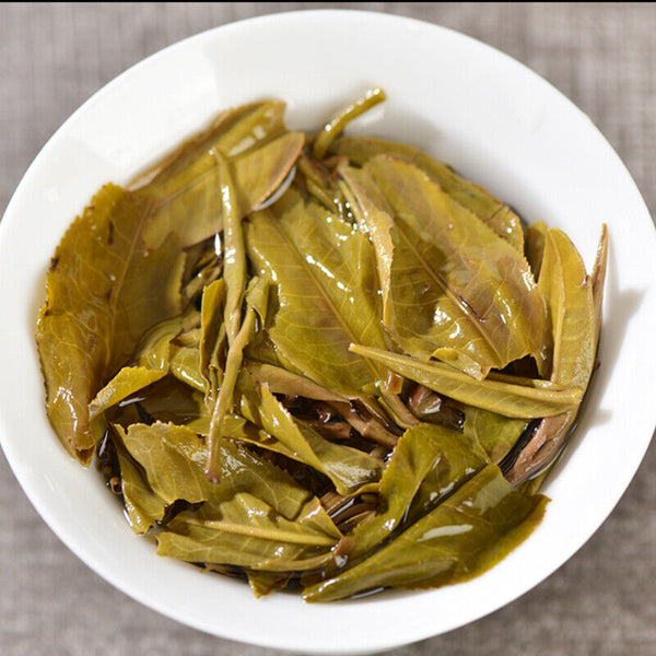 357g Natural Big Leaf Pu'er Green Tea Health Yunnan Spring Pu-Erh Tea