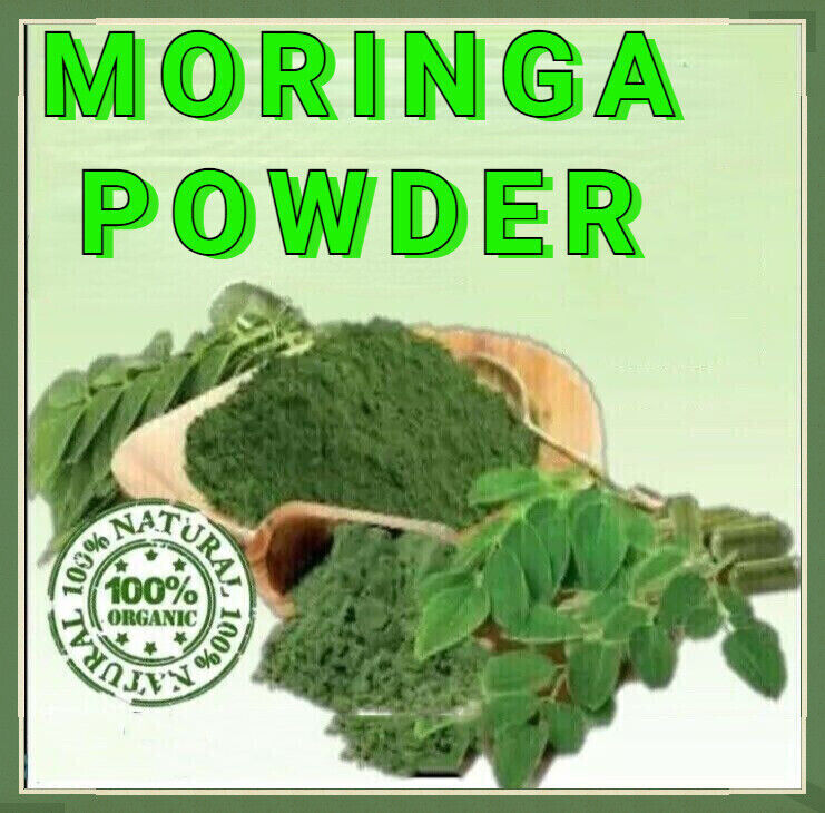 MORINGA OLEIFERA Leaf Powder - 500g - Premium Quality - 100% Certified Organic Main image