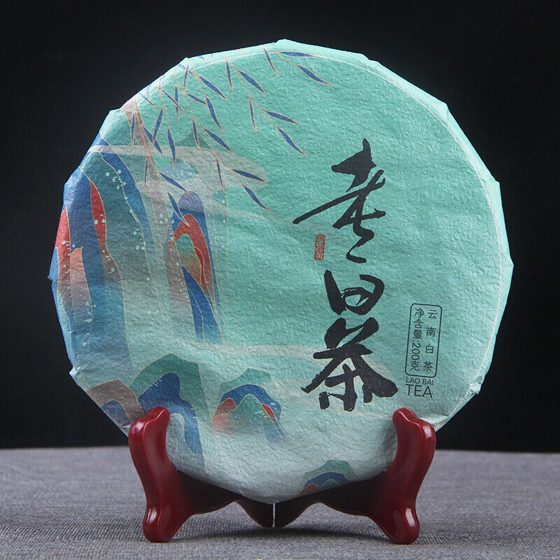 200g（7g） Ancient Tree Tea Old White Tea Yunnan Yiwu Flower and Fruit Tea Cake Main image