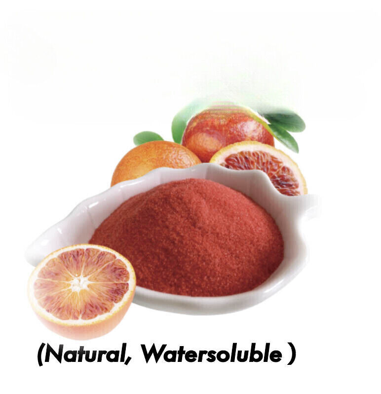 HELLOYOUNG Premium Blood Orange Powder - Water Soluble,Strong Flavour,Natural Main image