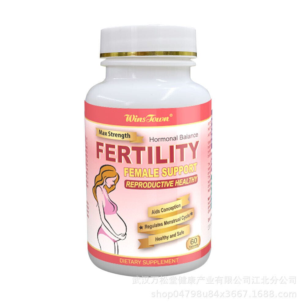 Woman FERTILITY Tablets Famale Support Reproductive Healthy 60 Tablets Secondary image