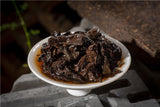 250g Yunnan Pu'er Tea Brick Brown Mountain Arbor Menghai Big Leaf Spring Tea