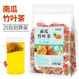 Pumpkin Bamboo Leaf Herbal Tea Pyramid Bags Floral Health Support Blend