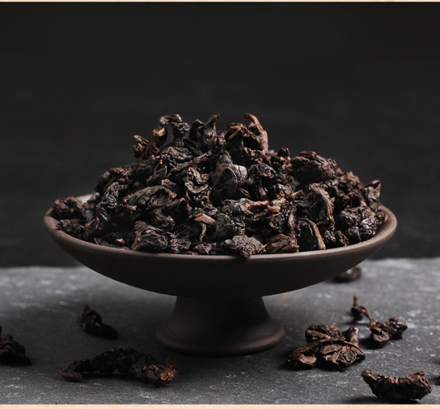 Black Oolong Tea 250g Oil Cut Tea Leaf Charcoal Technique Oolong Tea