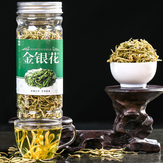 40g Natural Honeysuckle Herbal Tea Jinyinhua Chinese Ecology Organic Flower Tea