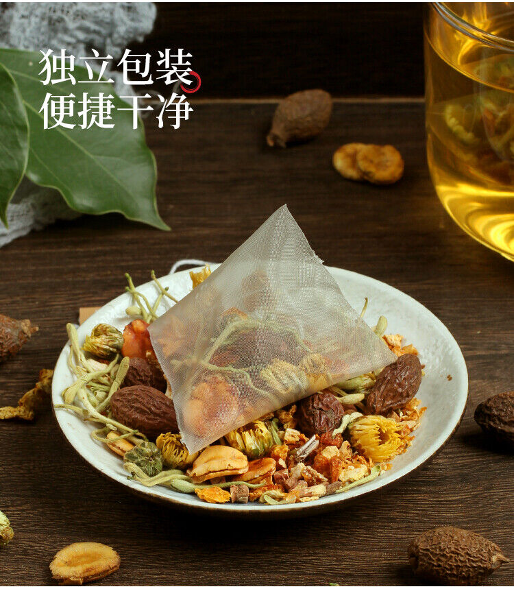 Fatty Sea Chrysanthemum Tea Honeysuckle Luo Han Guo Tea Healthy Tea 50 packs