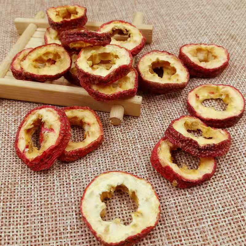 New Stock Dried Hawthorn Hawthorn Slices Kernel-less Hawthorn Rings Dried 500g
