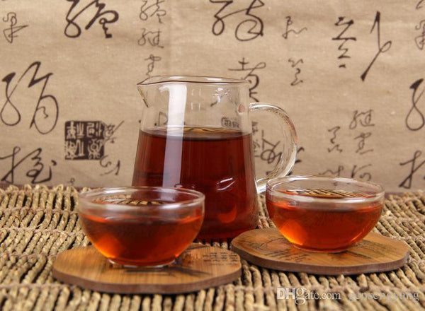 Yunnan Old Puer Tea Menghai Xing Hai Ripe Pu-erh Brick 7562 Puerh 250g Black Tea