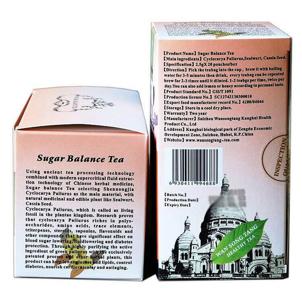 Custom Diabetic Support for Nigeria Organic Blood Sugar Balance Tea