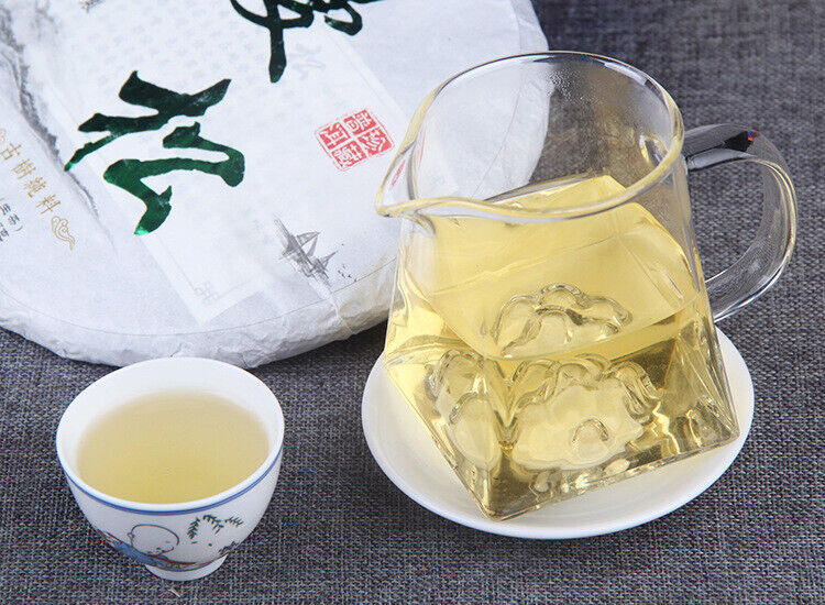 357g Raw Tea Cake Yunnan Pu'er Tea 曼松 357克生茶饼茶云南普洱茶曼松王子山收藏级古树