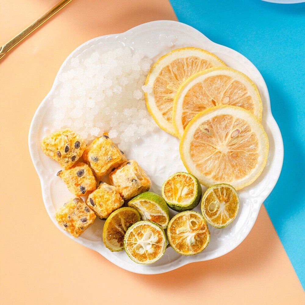 Green Lemon Passion Fruit Tea Bags Cold Brew Fruit Blend Healthy Drink Secondary image