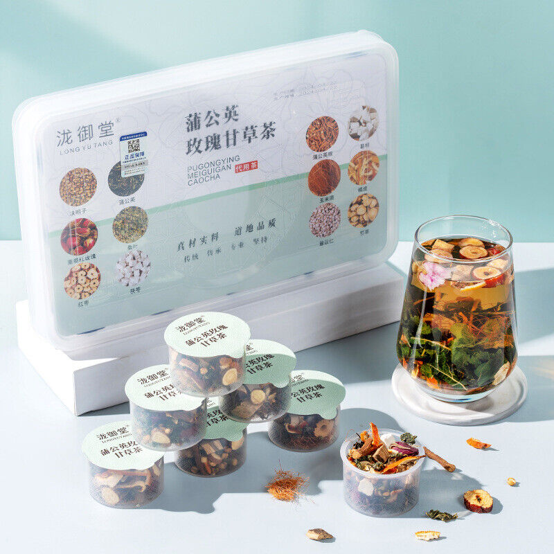 255g Dandelion, Rose & Licorice Tea: Natural Wellness Blend