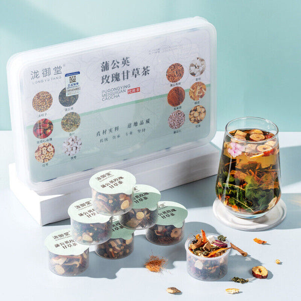 255g Dandelion, Rose & Licorice Tea: Natural Wellness Blend