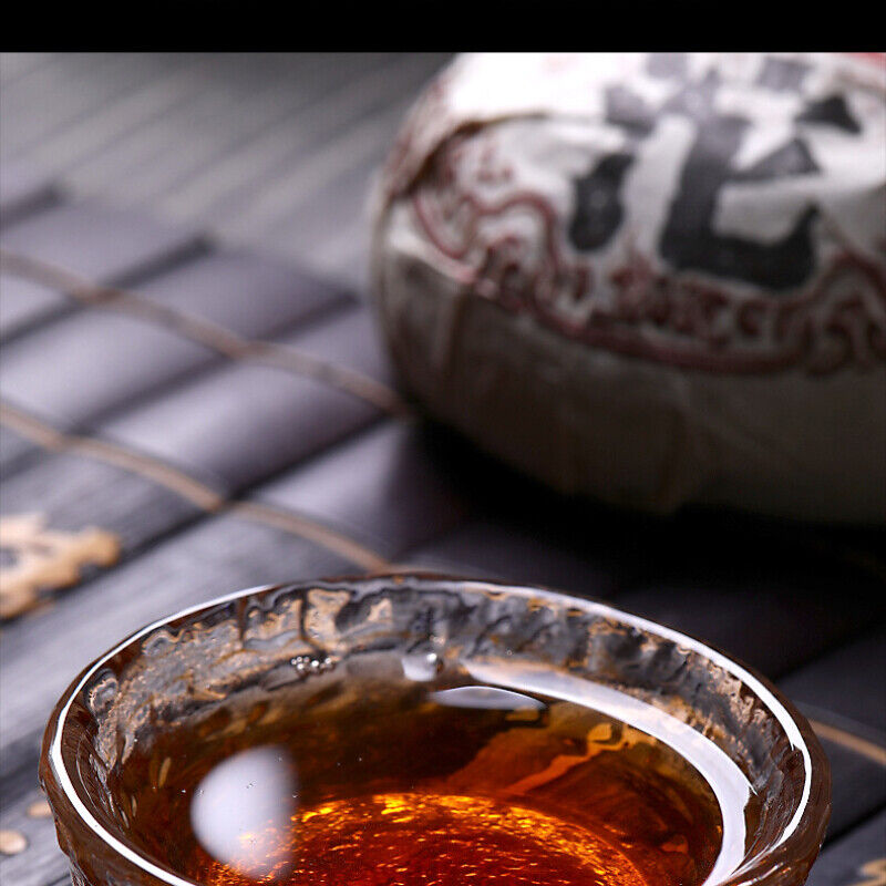500g Yunnan Pu'er Ripe Tuocha Menghai Ancient Tree Pu-erh Black Tea Health Drink
