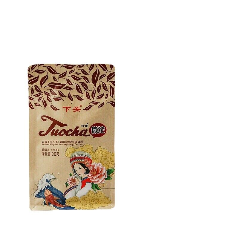 200g XIAGUAN Brand Wei Tuo Pu-erh Tea Mini Tuo Cha Ripe Puer Tea Tuocha Main image