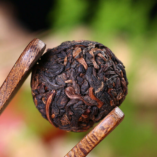 TeaPu-Erh Tuocha Big Leaf Species Pu'er Ripe Tea 500g Fermented Pressed Black Tea