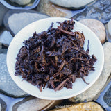 357g/12.59oz Yiwu Zhangxiang Pu'er Ripe Tea Yiwu Daye Pu'er Ripe Tea Cake
