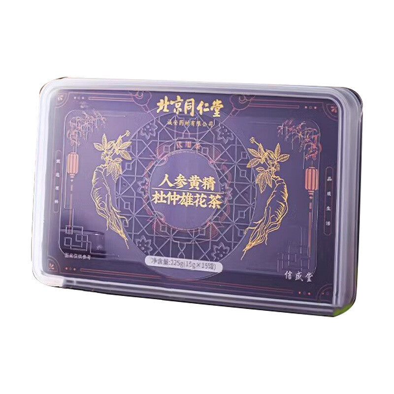 225g Beijing Tongrentang Ginseng Huangjing Eucommia Ulmoides Male Flower Tea Secondary image