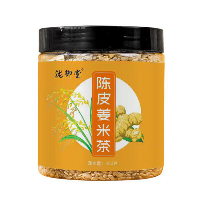 300g Jar Herbal Blend TikTok Popular Hot Drink Tangerine Peel Ginger Rice Tea