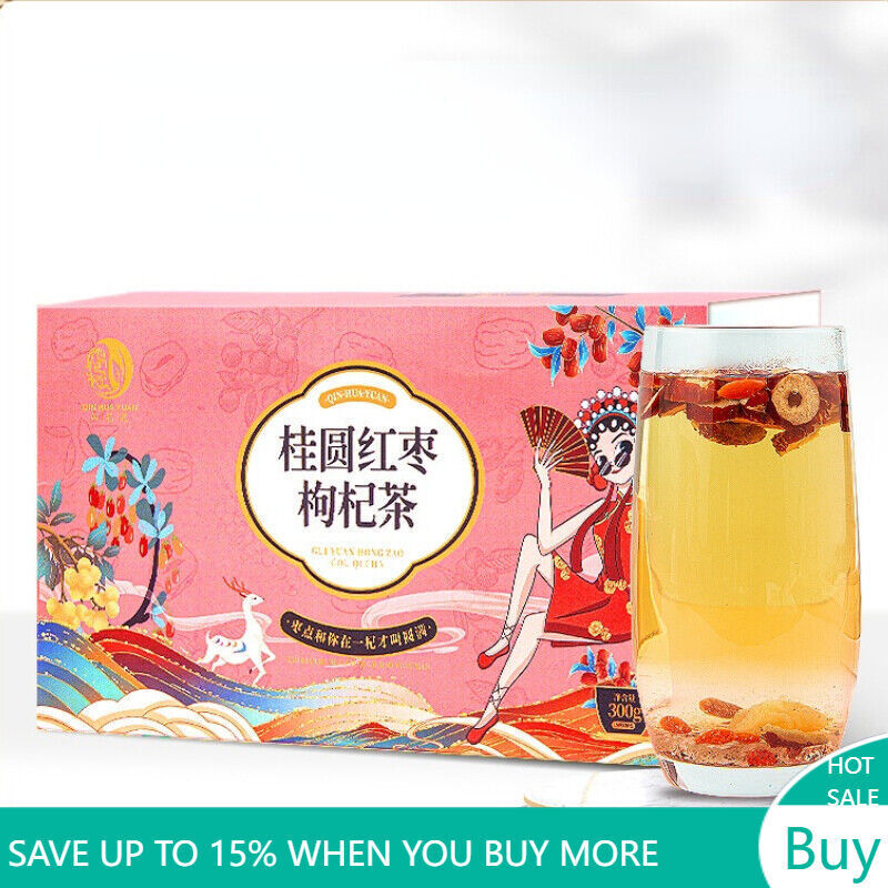 Herbal Tea Bags Longan+Jujube+Lycii A Mixed Grade Dried Assorted Herbal Tea