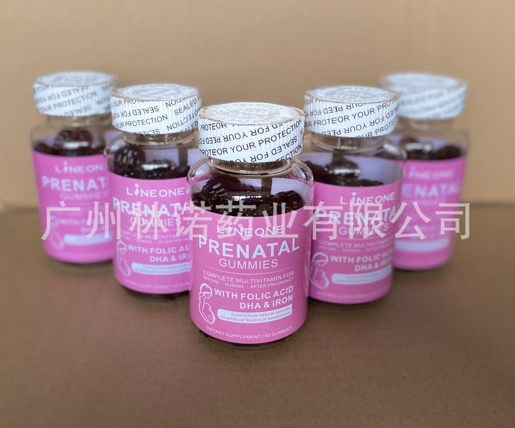 PRENATAL GUMMIES ,MULTI and DHA,FOLATE｜60 Gummies