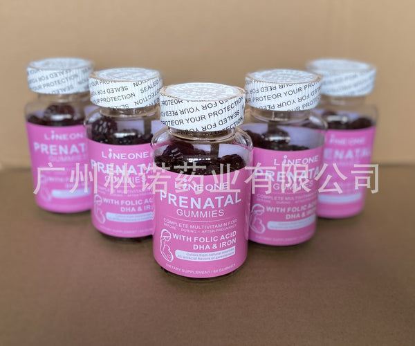 PRENATAL GUMMIES ,MULTI and DHA,FOLATE｜60 Gummies