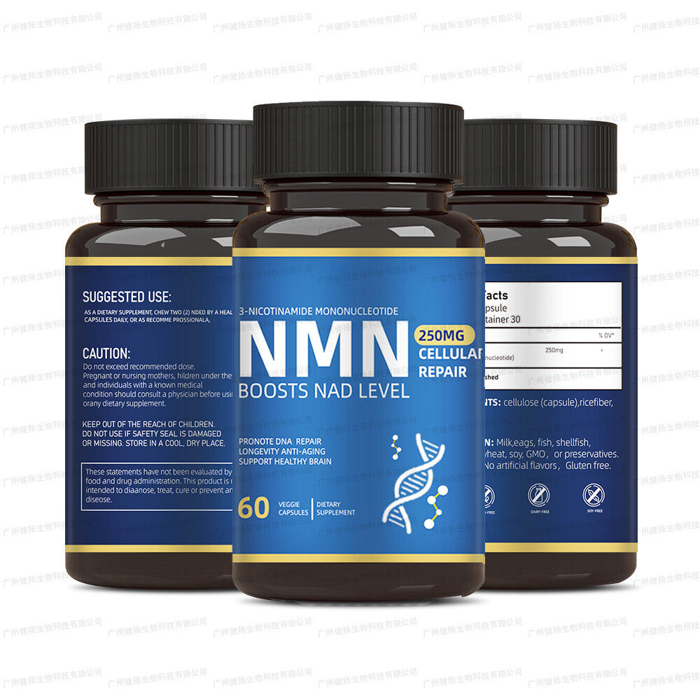 N.M.N  BOOSTS NAD LEVEL 60 capsules