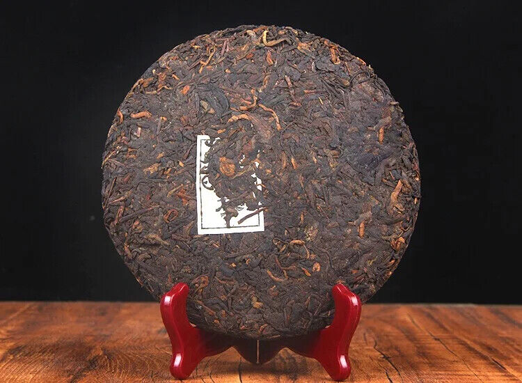 Yunnan Kongfu Puer Tea Cake Shu Puerh 357g Cha Bing Yunnan Qizi Cha