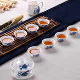 Drinkware Chinese Kung Fu Tea Set Purple Clay Ceramic Binglie Tea Pot & Tea Cup