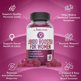 Hormone Balance Female Libido Booster Gummies - Sugar-Free, 60 Chewable Gummies