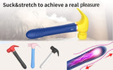 4IN1 Hamma Vibrator G Spot Clitoris Stimulation Dildo Hammer Sex Toy For Women