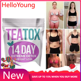 Slimming Green Tea Diet Weight Loss Tea Herbal Health Fit Slimming Detox Teabag