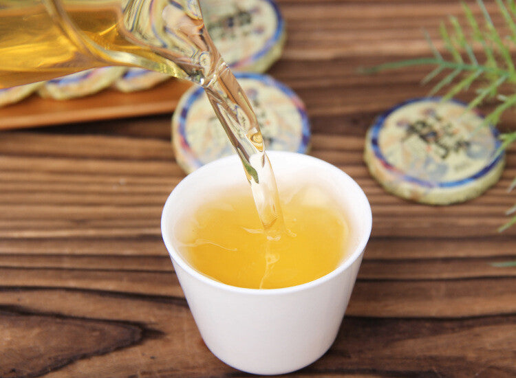 Yunnan Tuocha Raw Pu-erh Tea Xi Gui Pu-erh Tea Ancient Tree Tea Cake