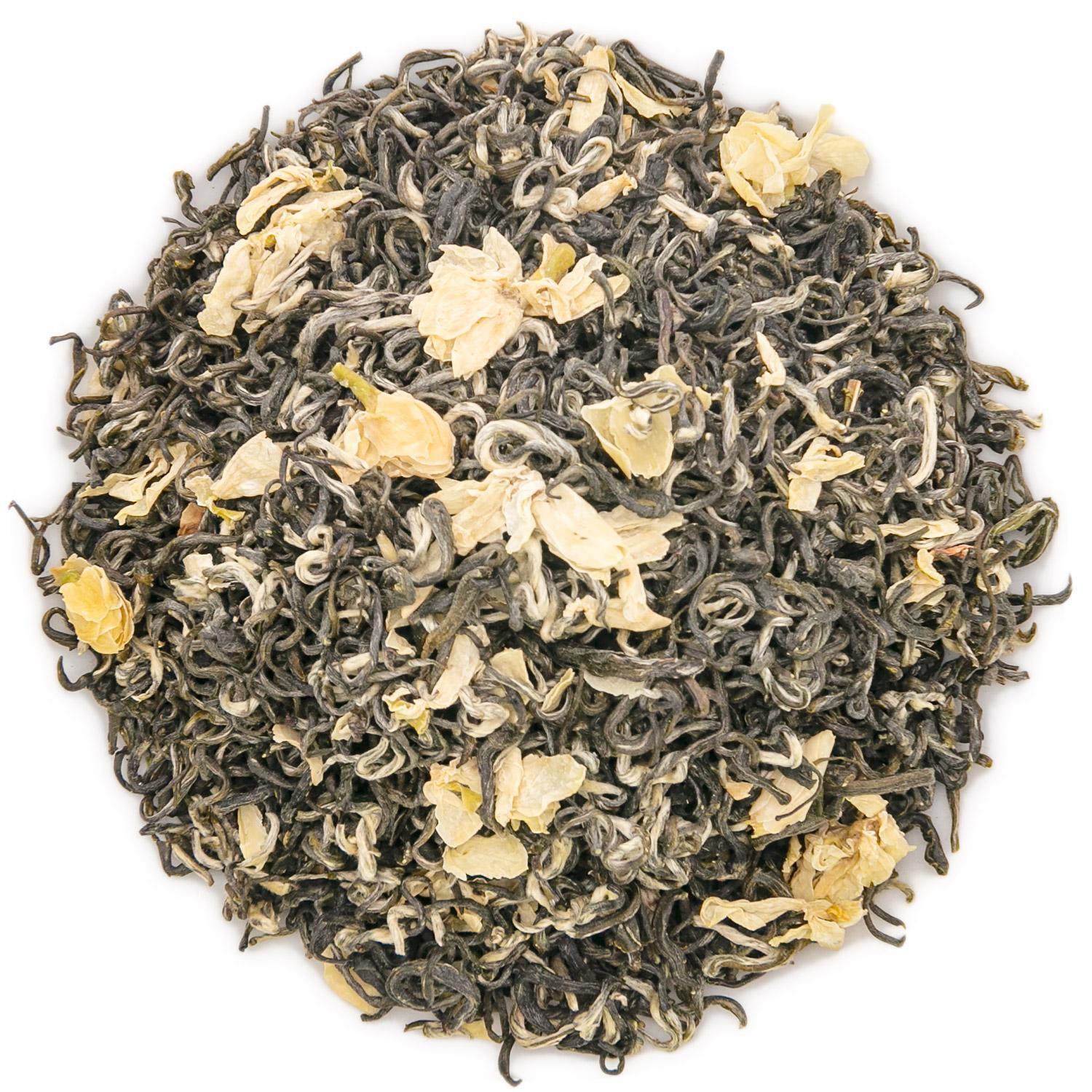 Yuqian 1st Grade Chinese Moli Hua Cha,Bi Tan Piao Xue Jasmine Green Tea Secondary image
