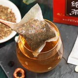 150g Ginseng seven envelope tea non-vascular almond kudzu essence health tea