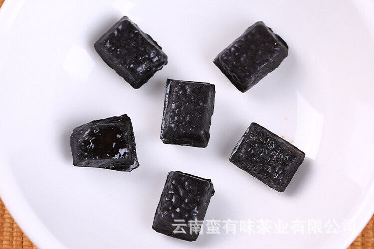500g Long Yin Puerh Tea Cream Aged Puerh Ripe Tea Instant Tea Square Tea Cream