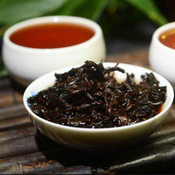 Organic Pu'er Tea Black Tea 357g Premium Ripe Pu-erh Tea Cake Cooked Puerh Tea