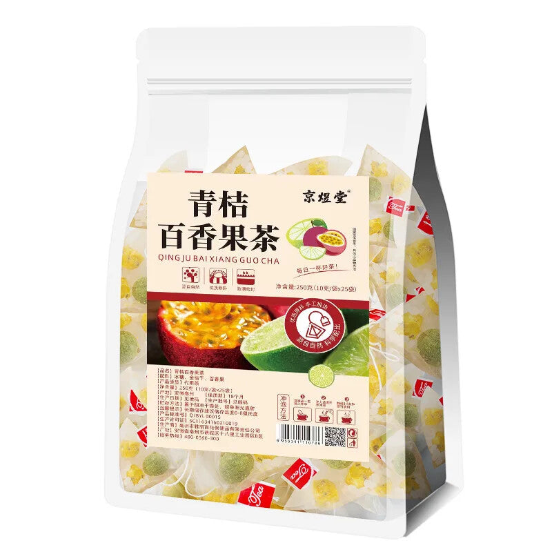 High Quality Slimming Tea Effective Flat Kumquat Passion Fruit Drink Blended Tea