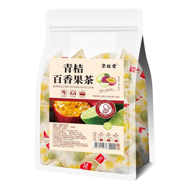 High Quality Slimming Tea Effective Flat Kumquat Passion Fruit Drink Blended Tea