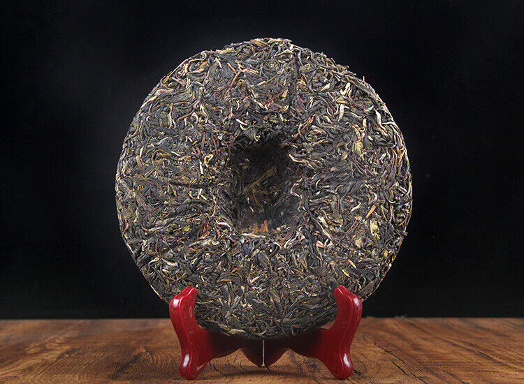 357g Pu-erh Raw Tea Hechangxuan LaoBanzhang Ancient Tree Cake Tea Pu-erh Raw Tea