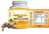 Turmeric Curcumin with Ginger and Bio pepper 2600mg Triple Strength Capsules 120