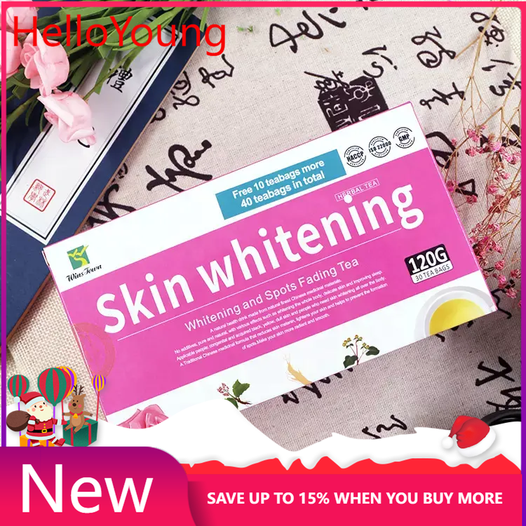 Anti-aging Effect Powerful Antioxidant Glutathiones Whitening Natural Tea 3g*30